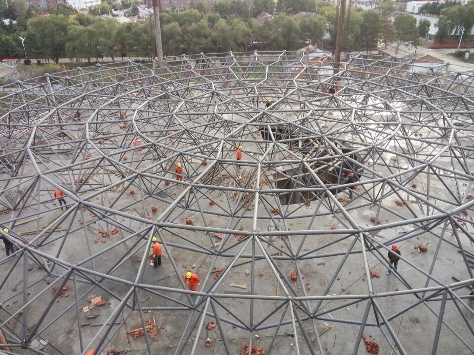 天水全民健身中心网架